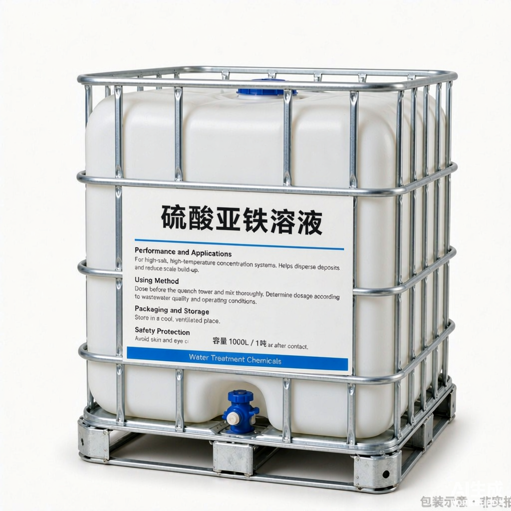 硫酸亚铁溶液(液体)工业级 ≥30%,吨桶