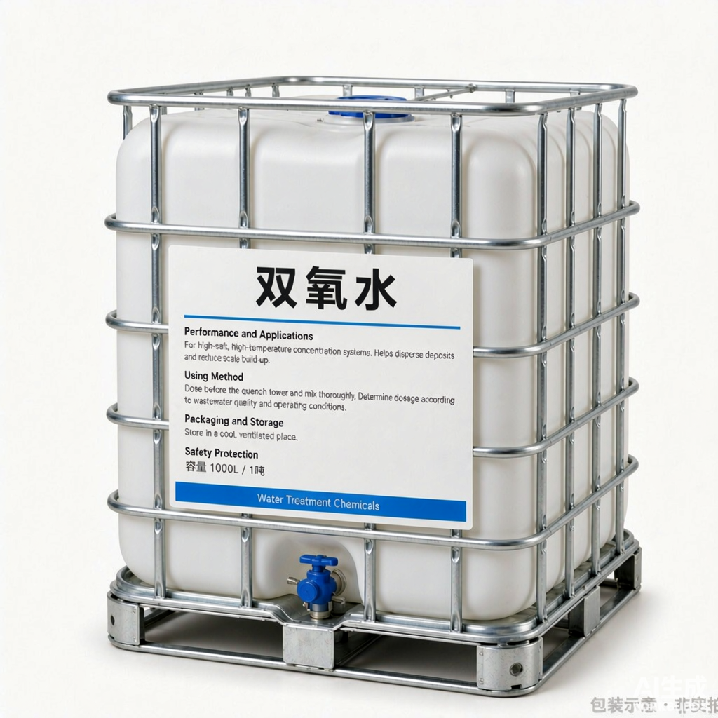 双氧水（过氧化氢溶液）工业级 ≥7.5%，吨桶