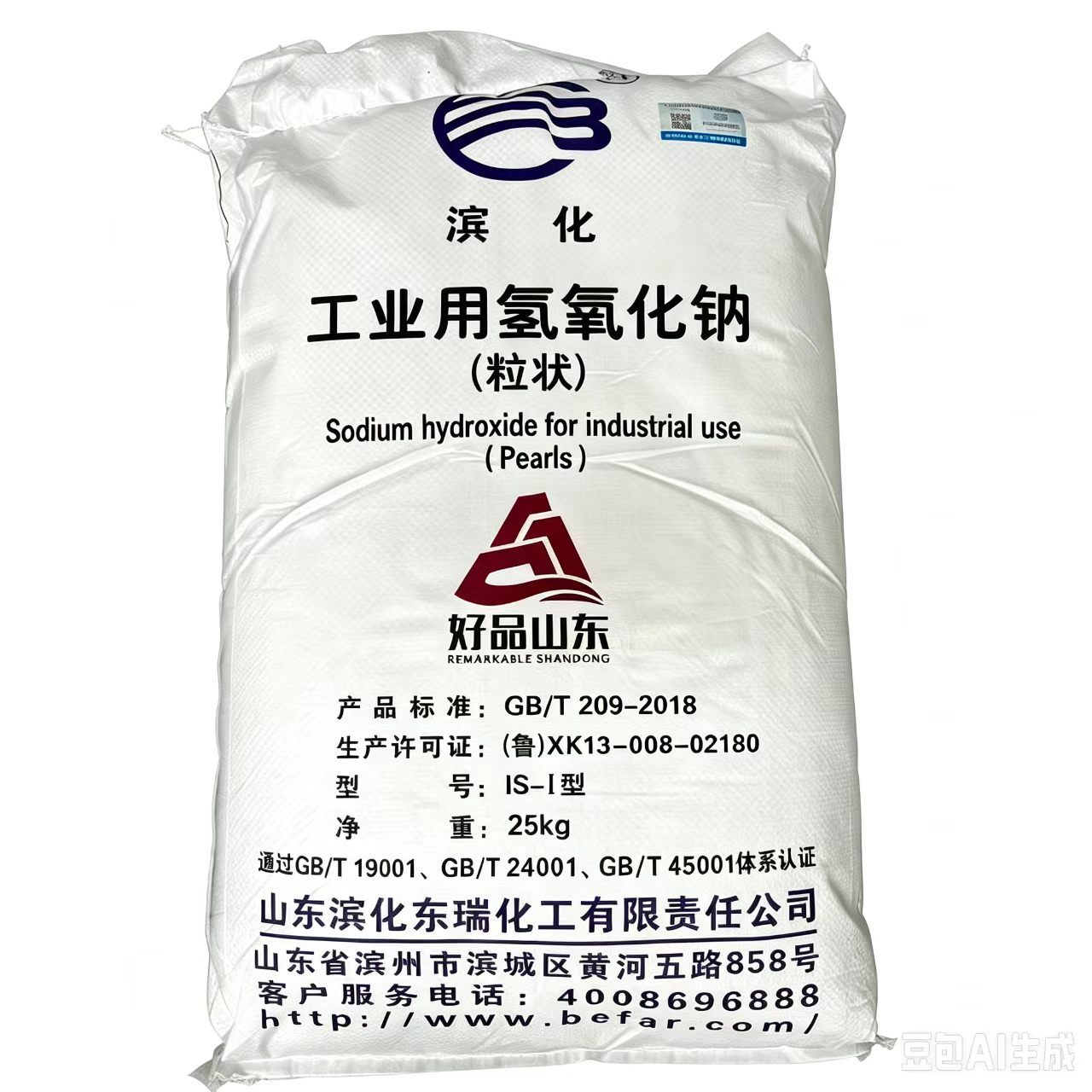 粒碱 99% 工业级,山东滨化